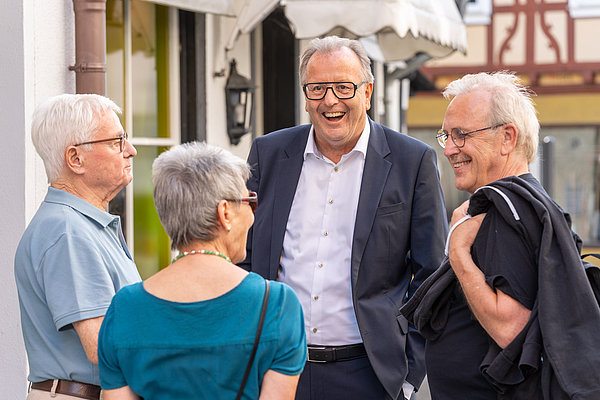 Richard Wester im Bürgergespräch