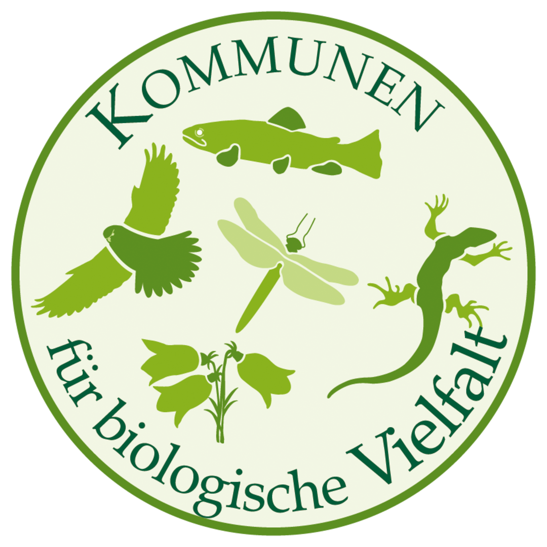 Logo Bündnis „Kommunen für biologische Vielfalt“